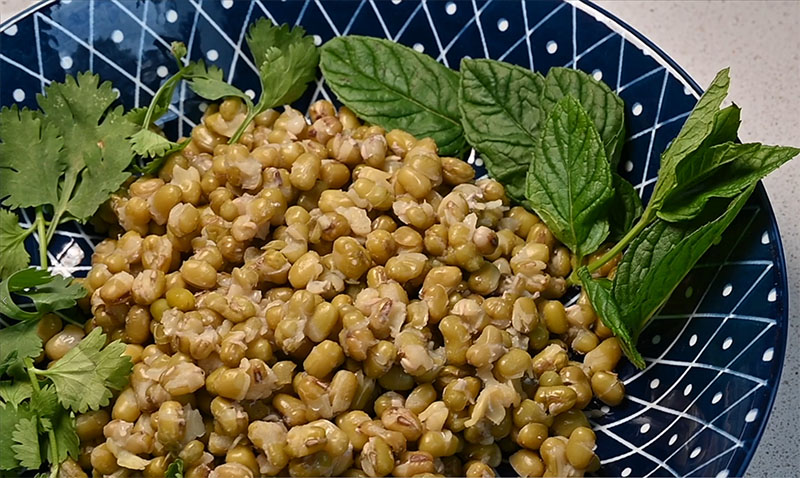 Mungobohnen Salat 
