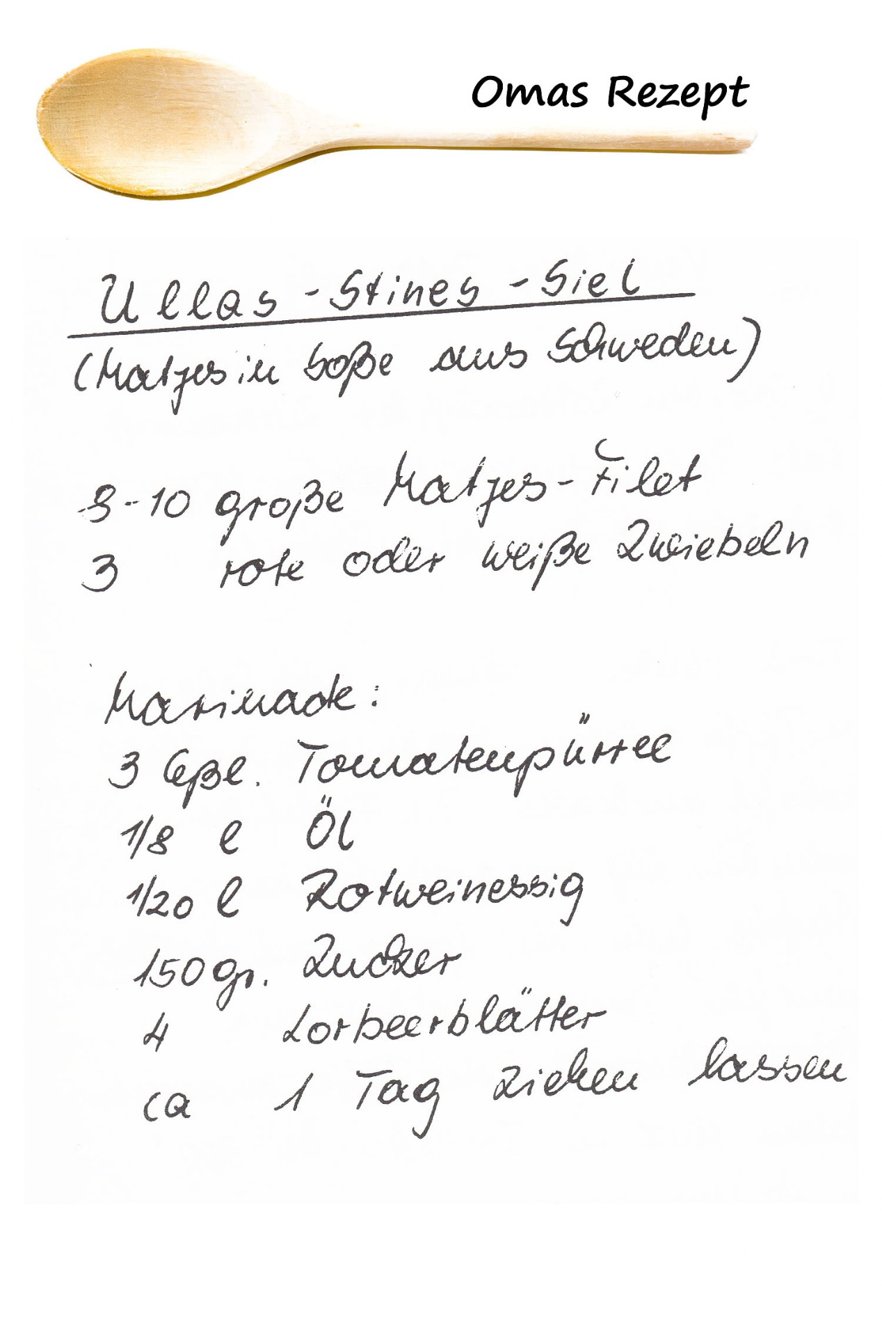 Ullas-Stines-Siel aus Omas Kochbuch 